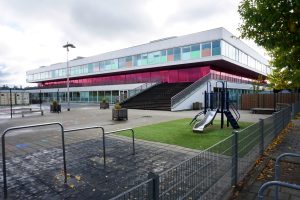 Een foto van mijn basis school die niet kon inladen