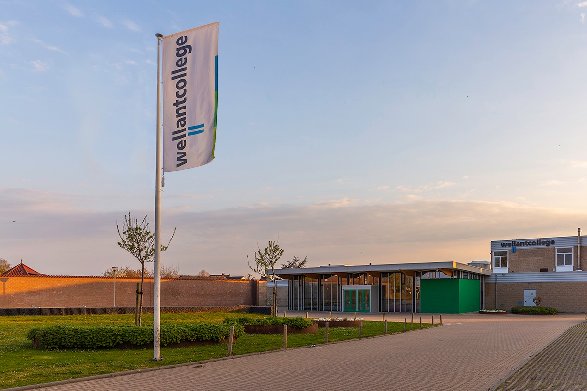Een foto van mijn middelbare school die niet kon inladen
